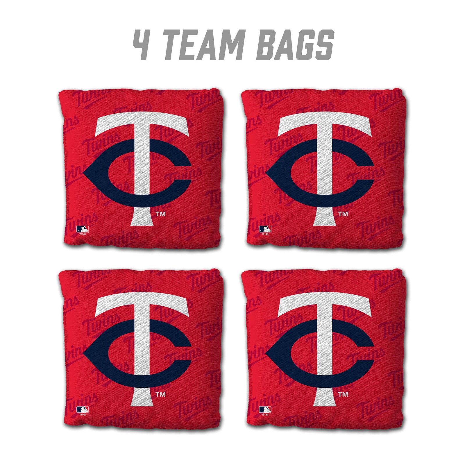 Minnesota Twins IDNA 4피스 콘홀 백 세트 상세 이미지 3