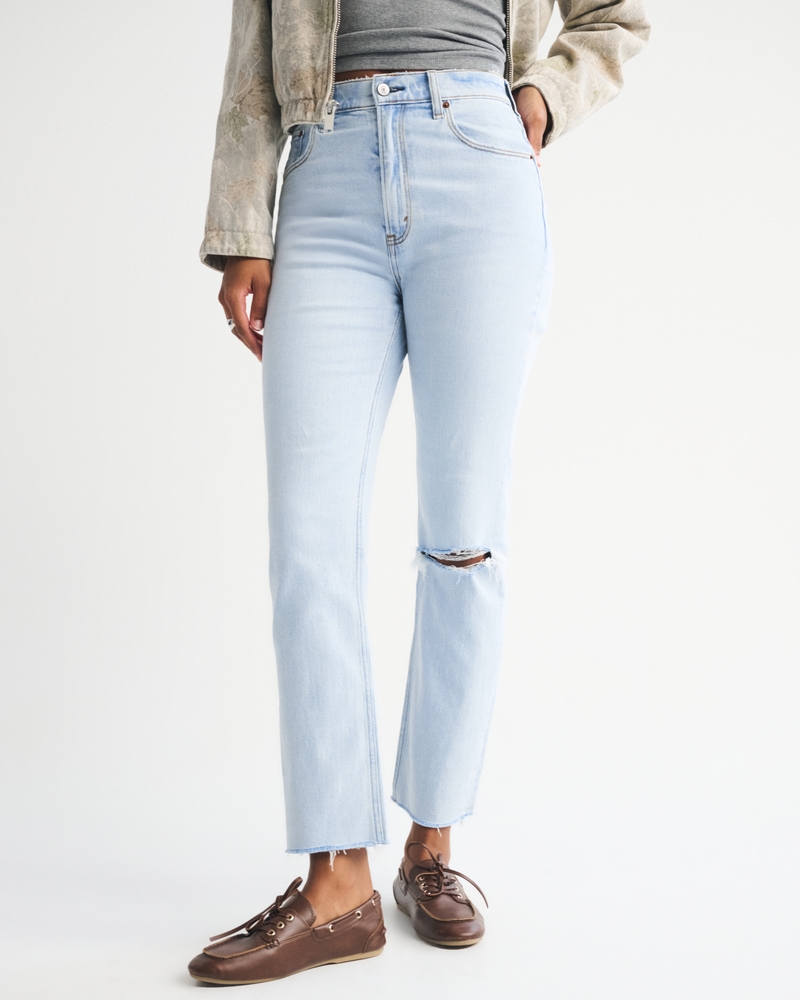 Curve Love Ultra High Rise Ankle Straight Jean 상세 이미지 2