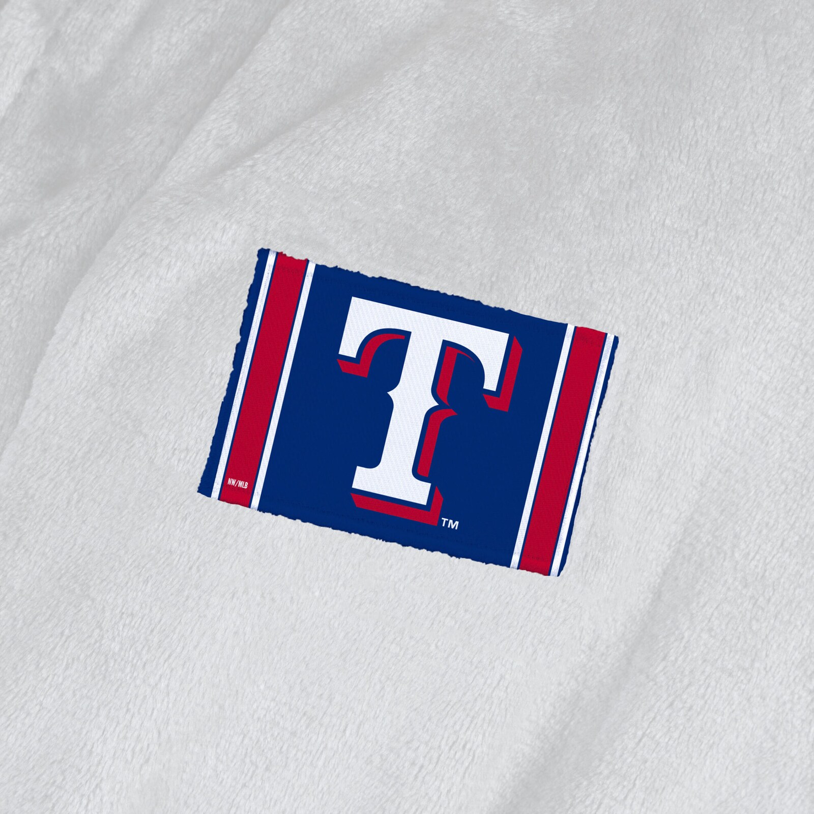 여성용 Texas Rangers The Northwest Group 화이트 실크 터치 가운 상세 이미지 5