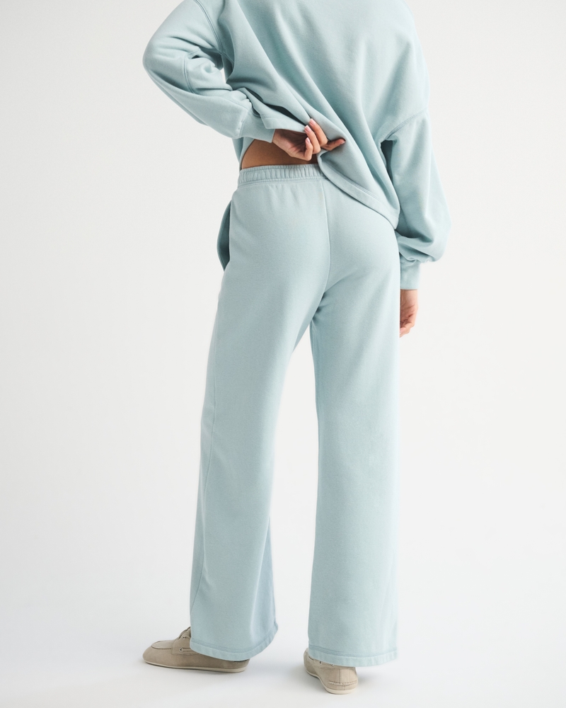High Rise Sunday Terry Wide Leg Sweatpant 상세 이미지 5
