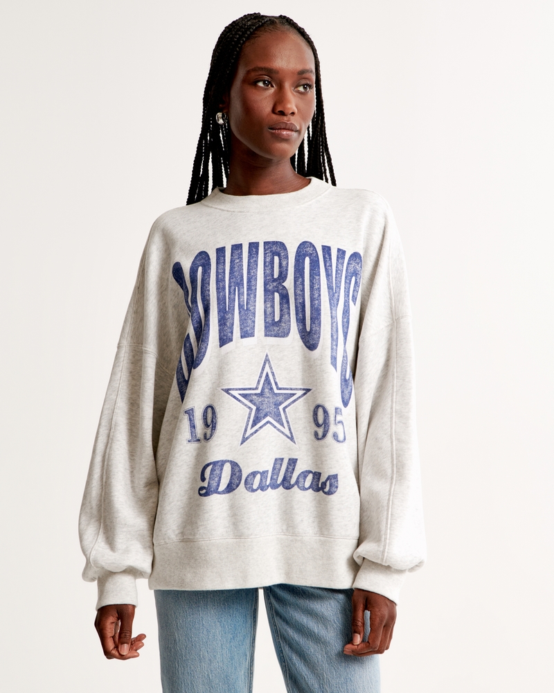 Dallas Cowboys Graphic Oversized Sunday Crew 상세 이미지 4