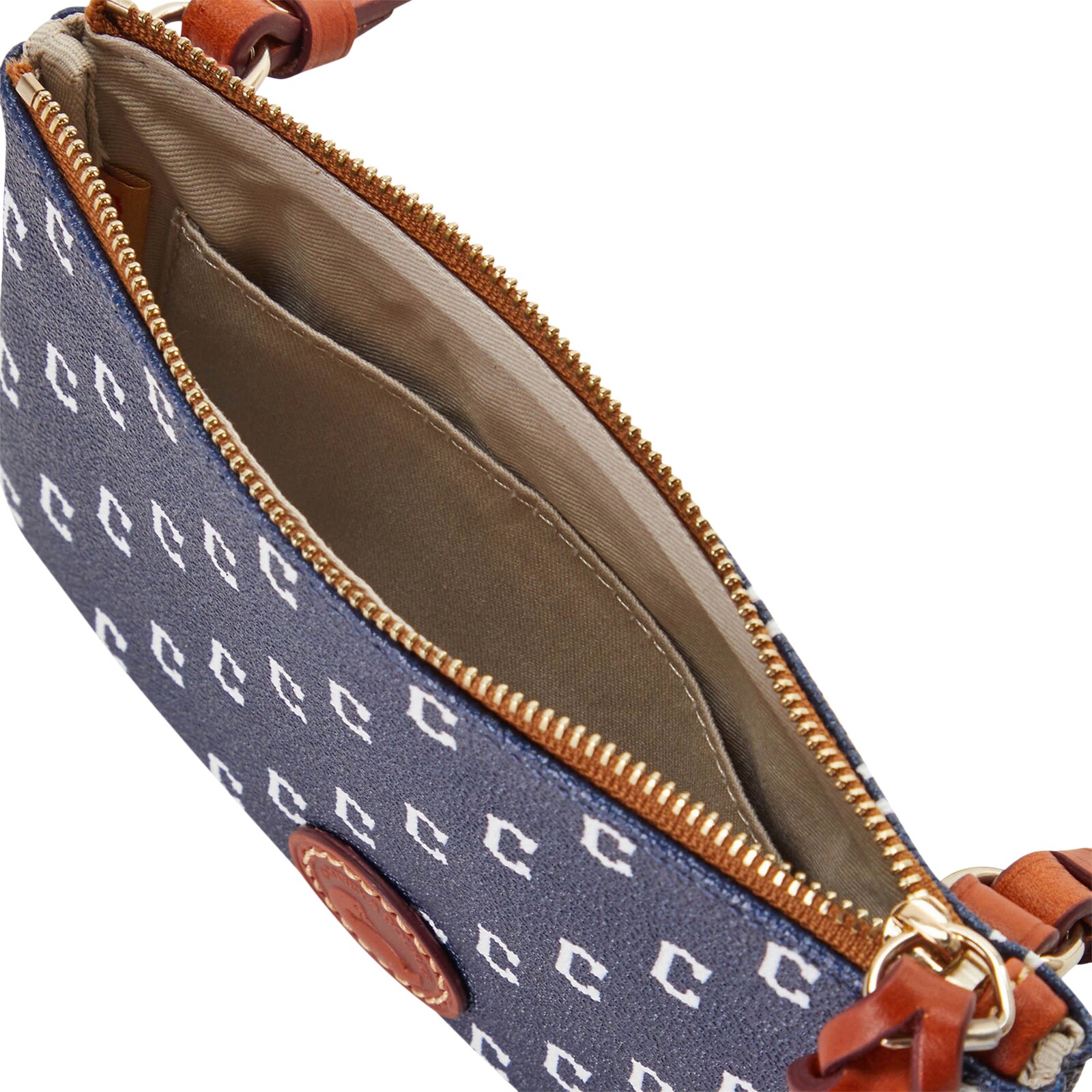 Cleveland Guardians Dooney & Bourke Top Zip 크로스바디 백 상세 이미지 4