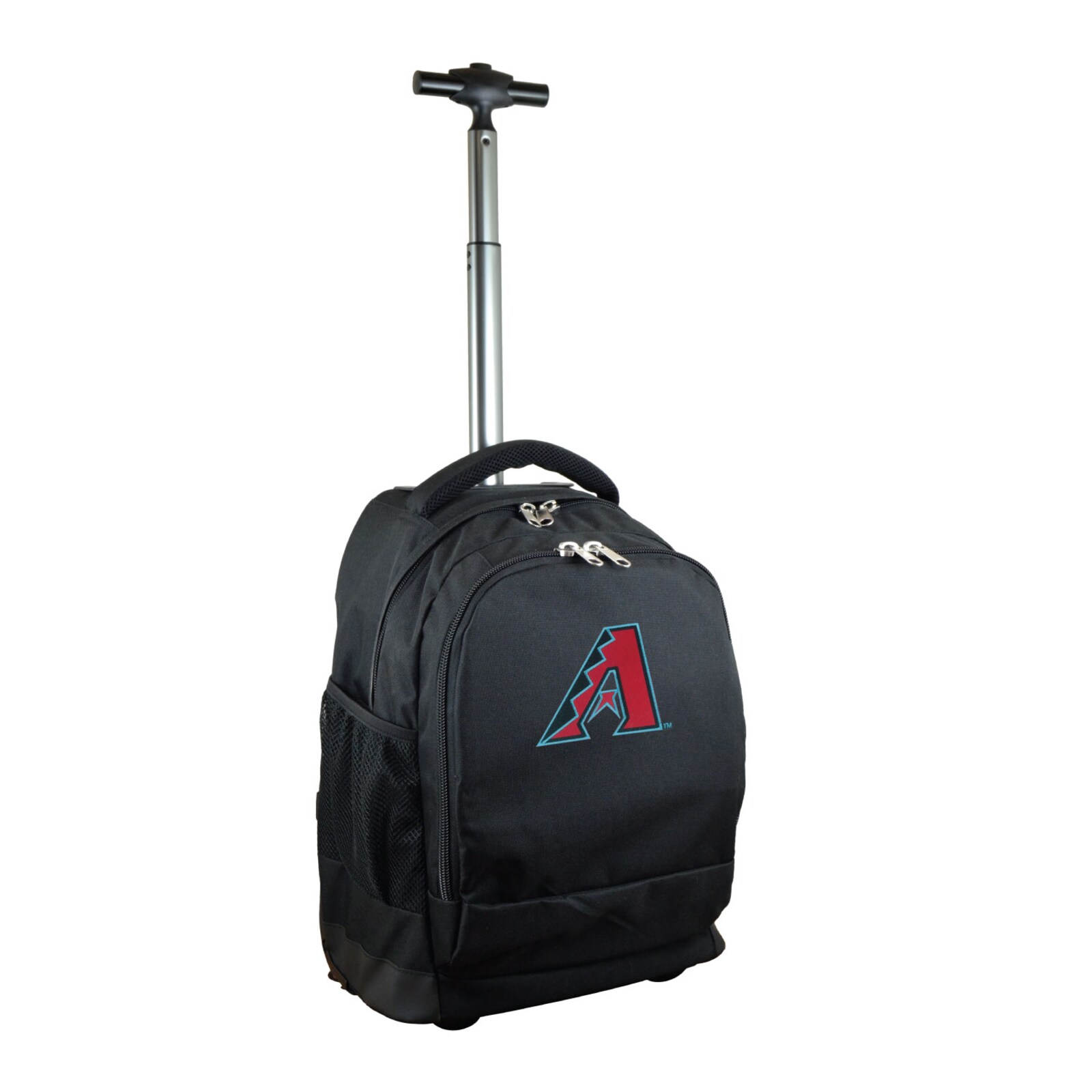 Arizona Diamondbacks 블랙 19인치 프리미엄 휠 백팩 상세 이미지 2