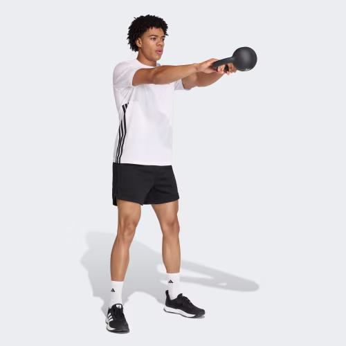 WORKOUT ESSENTIALS FEELREADY 3 STRIPES T-SHIRT 상세 이미지 3