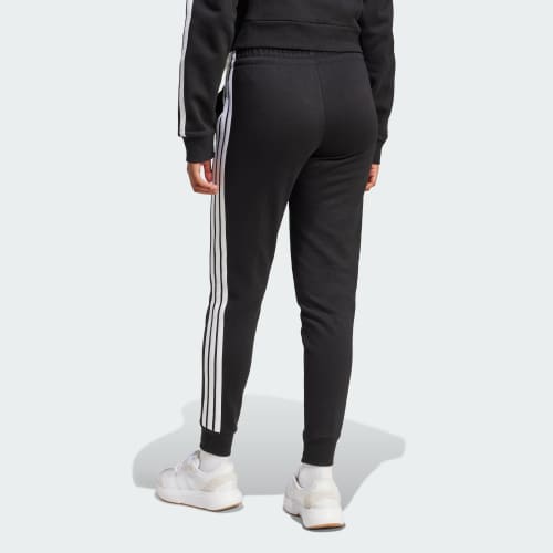 Essentials 3-Stripes Fleece Slim Pants 상세 이미지 2