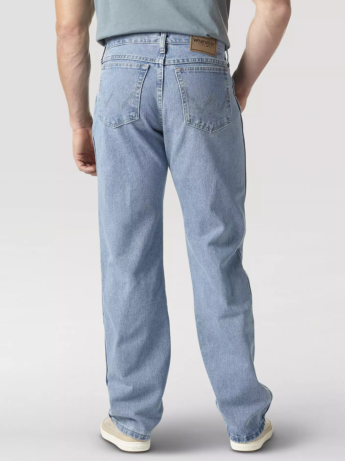 Rugged Wear® 빈티지 인디고 여유 핏 진 상세 이미지 3