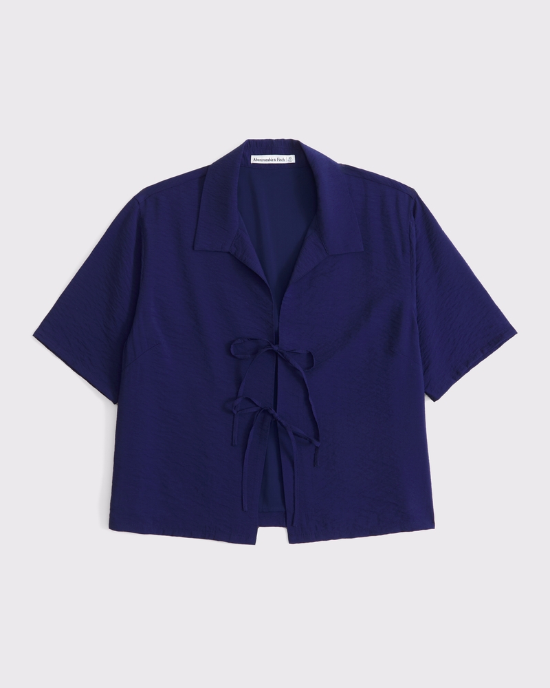 Tie-Front Top 상세 이미지 6