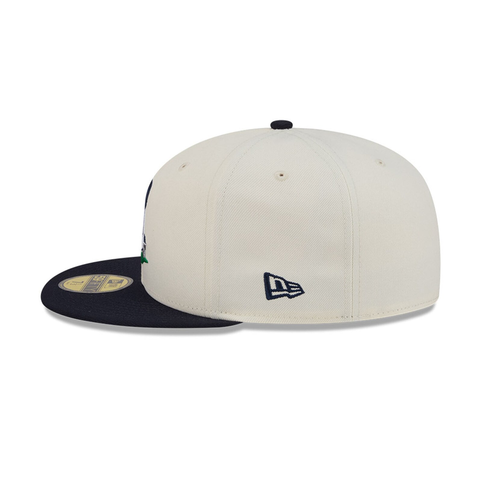 남성용 New York Yankees 크림/네이비 Bullpen Cart 59FIFTY 피티드 모자 상세 이미지 8