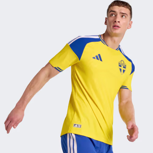 Sweden 26 Home Authentic Jersey 상세 이미지 7