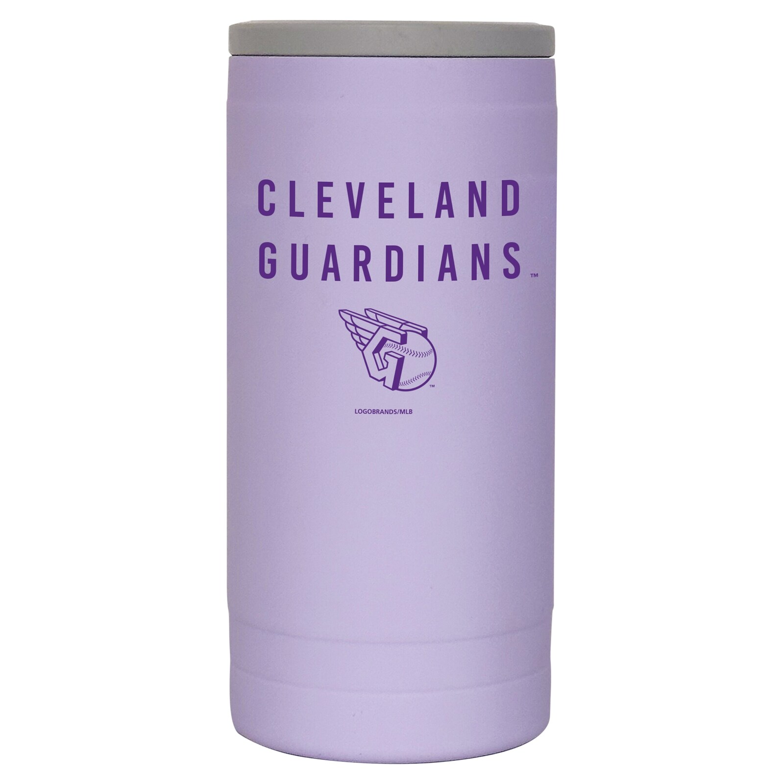 Cleveland Guardians 12온스 라벤더 소프트 터치 슬림 쿨리