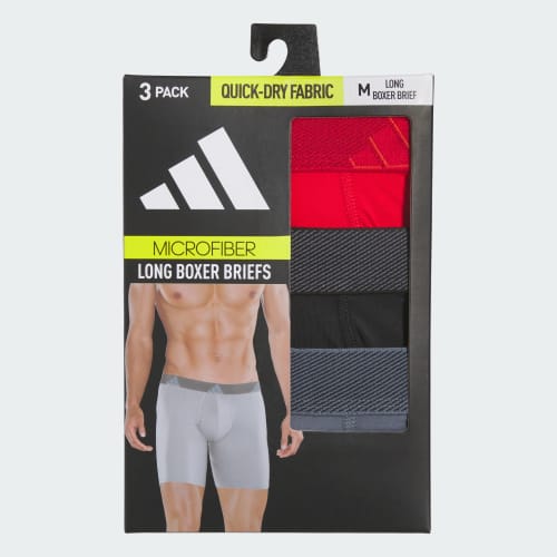 Microfiber 3-Pack Long Boxer Briefs 상세 이미지 5