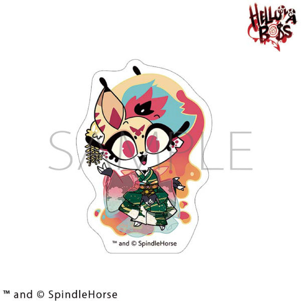 (Goods - Sticker) Helluva Boss 스티커 / Queen Bee 기모노 치비