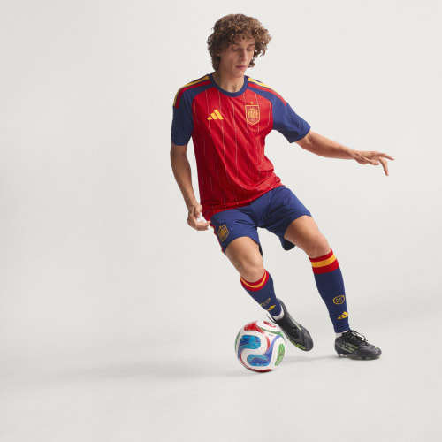 Spain 26 Home Authentic Jersey 상세 이미지 5