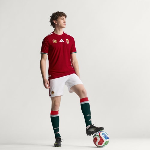 Hungary 26 Home Authentic Jersey 상세 이미지 9