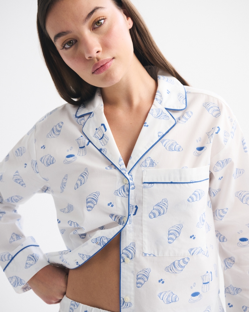 Cotton-Blend Sleep Shirt 상세 이미지 4