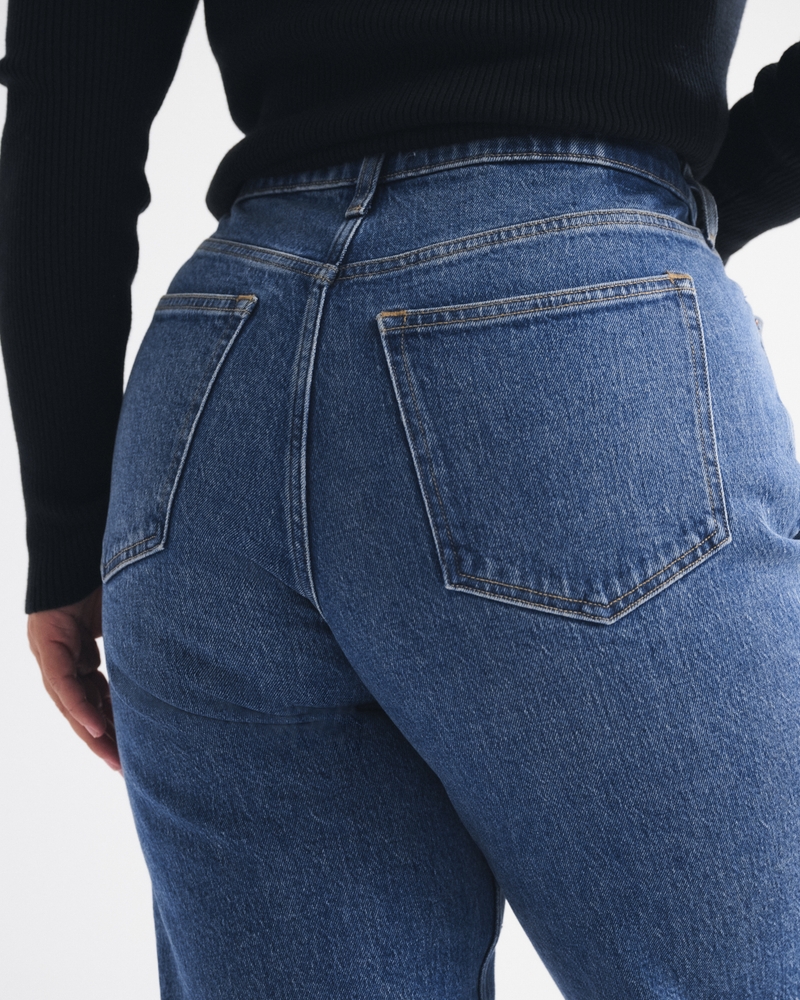 Curve Love High Rise 90s Relaxed Pearl Embellished Jean 상세 이미지 6