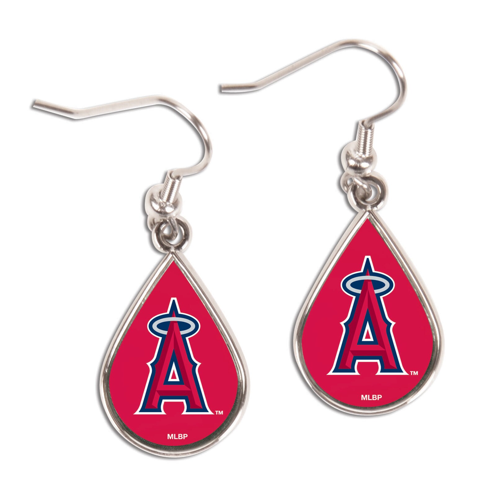 Los Angeles Angels WinCraft 물방울형 드롭 귀걸이
