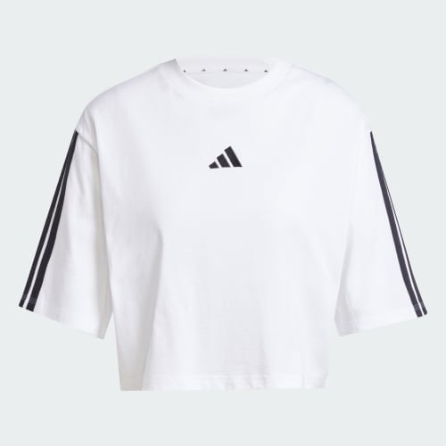Essentials 3-Stripes Cotton Loose Tee 상세 이미지 4