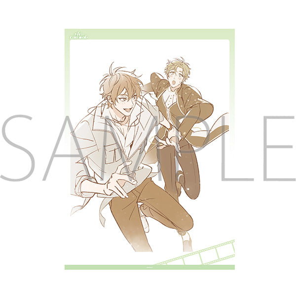 (굿즈 - 포스터) NU: Carnival 클리어 포스터 / Eiden & Olivine