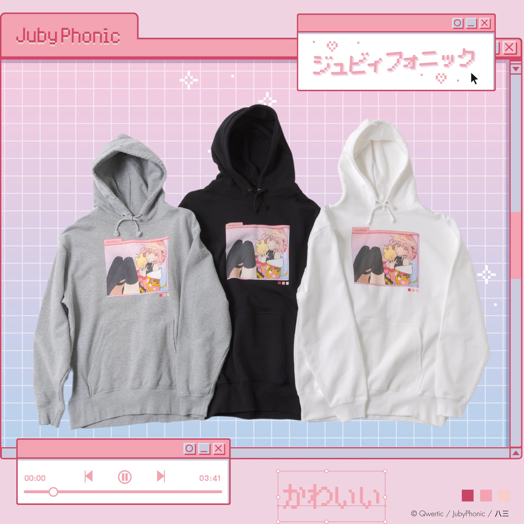 (Goods - Outerwear) JubyPhonic 후디 Hassan 아트워크 상세 이미지 2