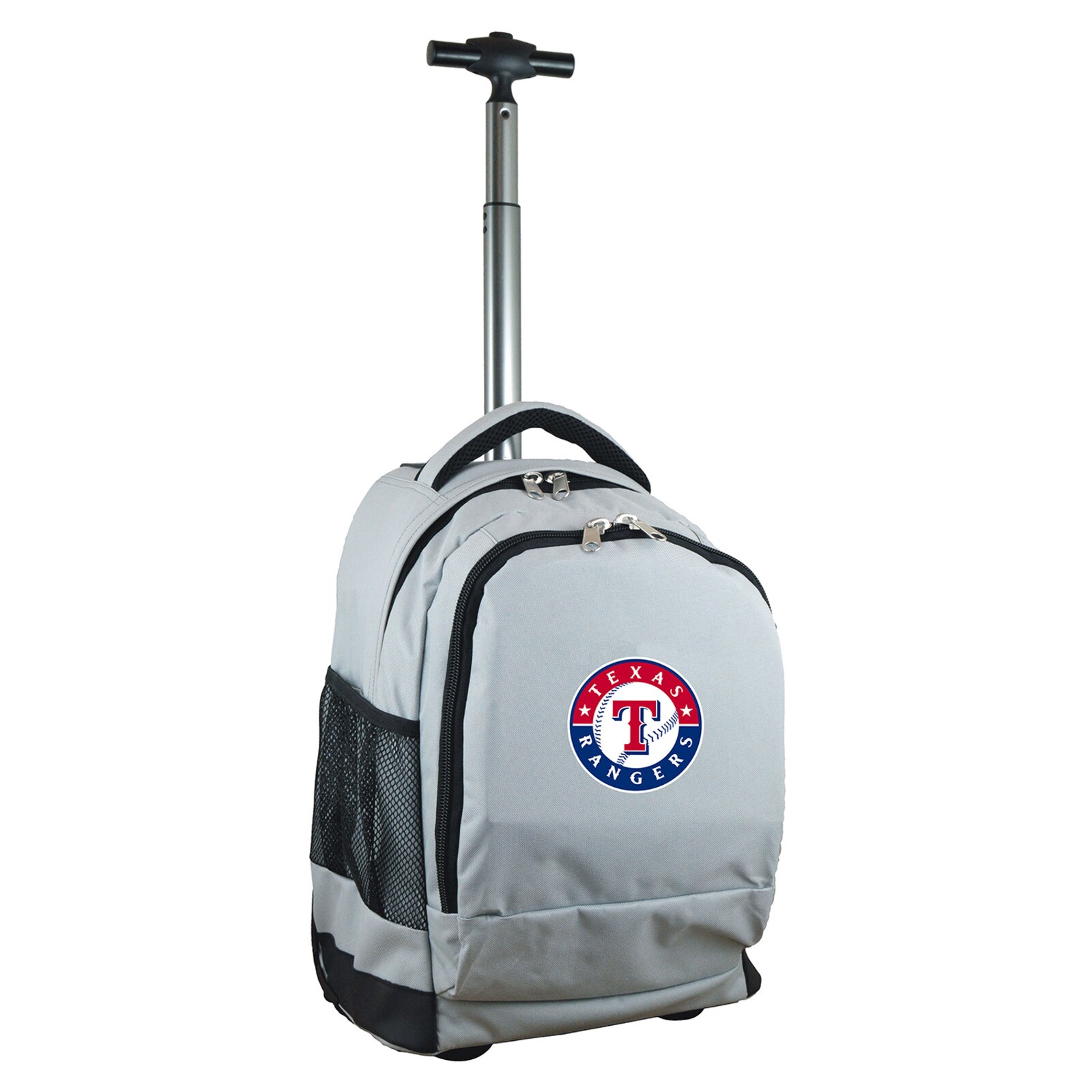 Texas Rangers MOJO 그레이 19인치 프리미엄 바퀴형 백팩 상세 이미지 2