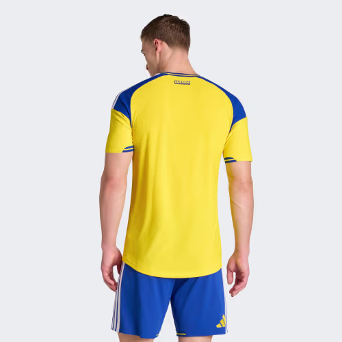 Sweden 26 Home Authentic Jersey 상세 이미지 2