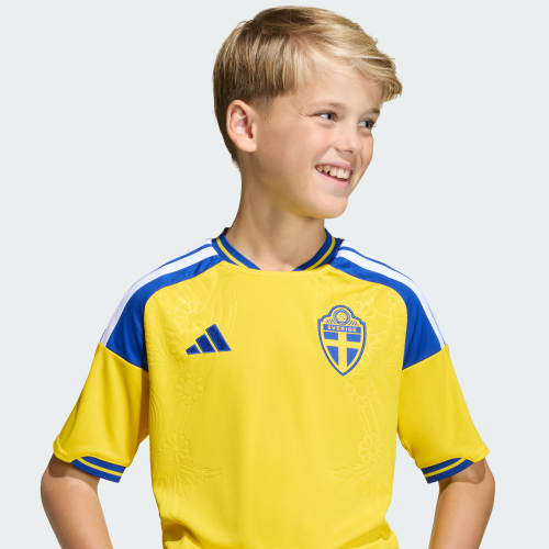 Sweden 26 Home Kids Jersey 상세 이미지 8