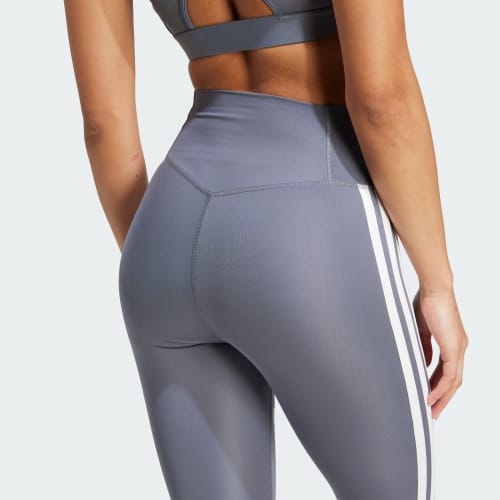 Optime Essentials 3-Stripes 7/8 Leggings 상세 이미지 6