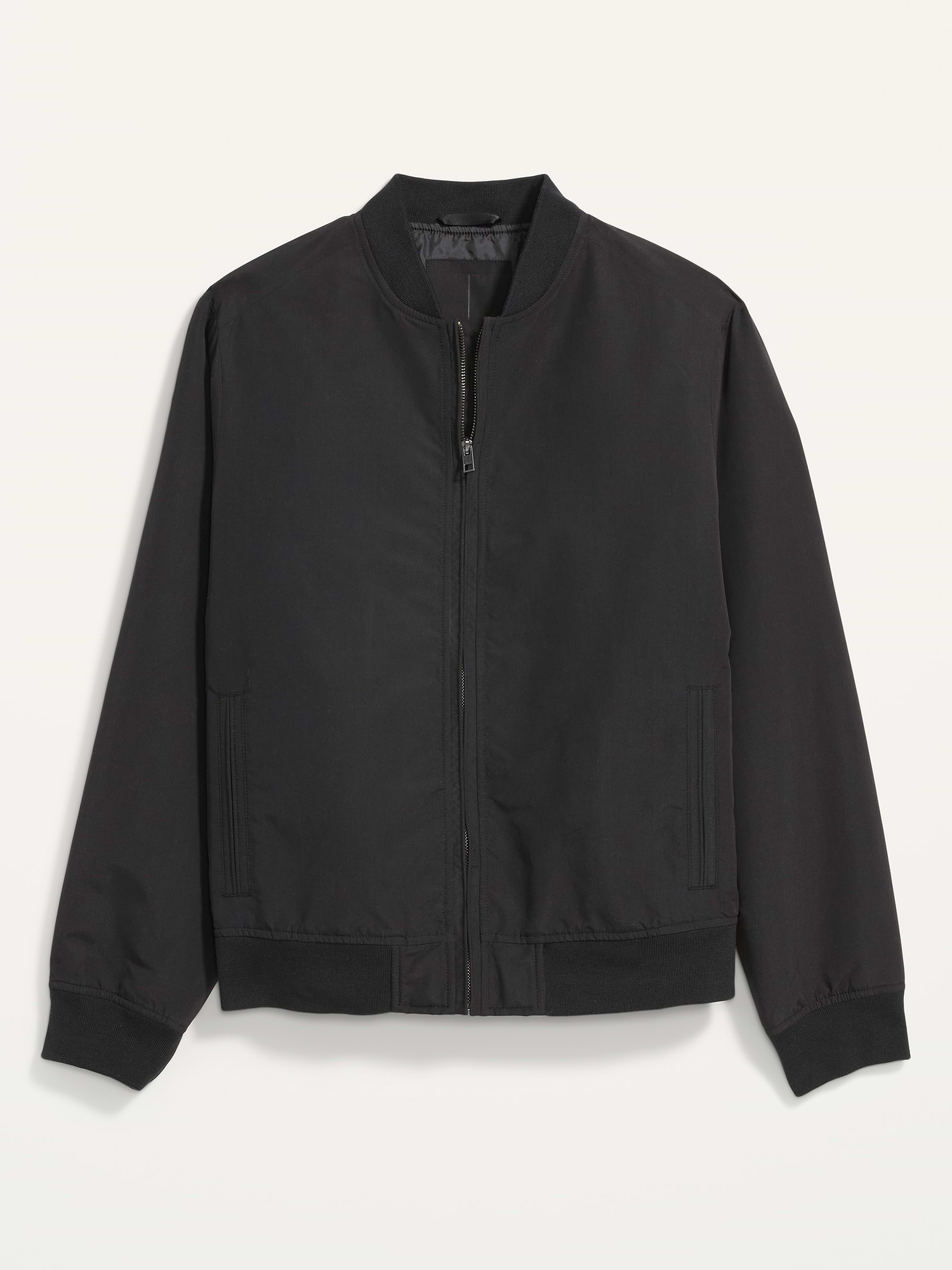Water-Resistant Zip Bomber Jacket 상세 이미지 4