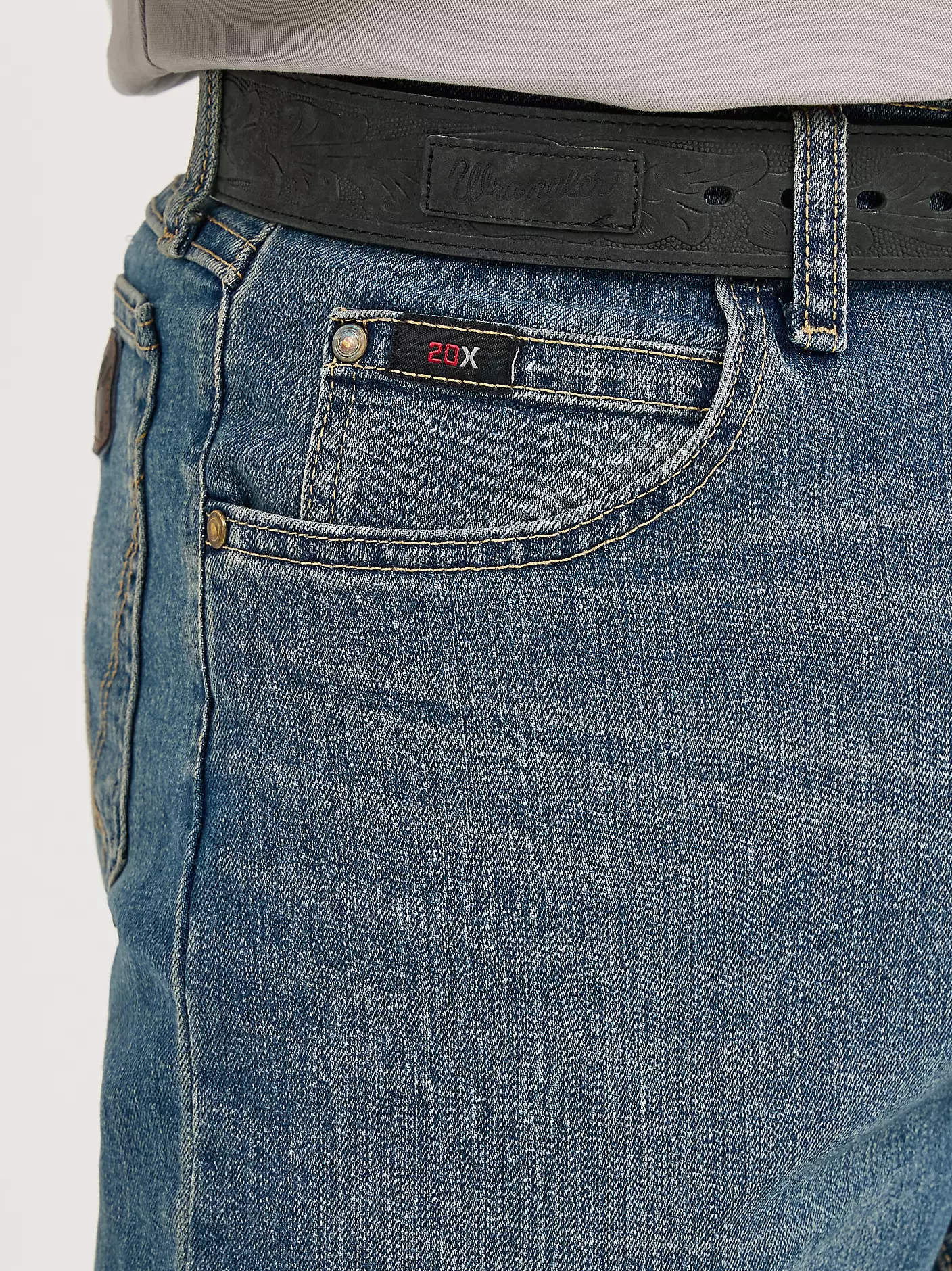 ® 20X® Advanced Comfort 01 컴피티션 릴랙스 핏 데님 팬츠(배럴) 상세 이미지 5