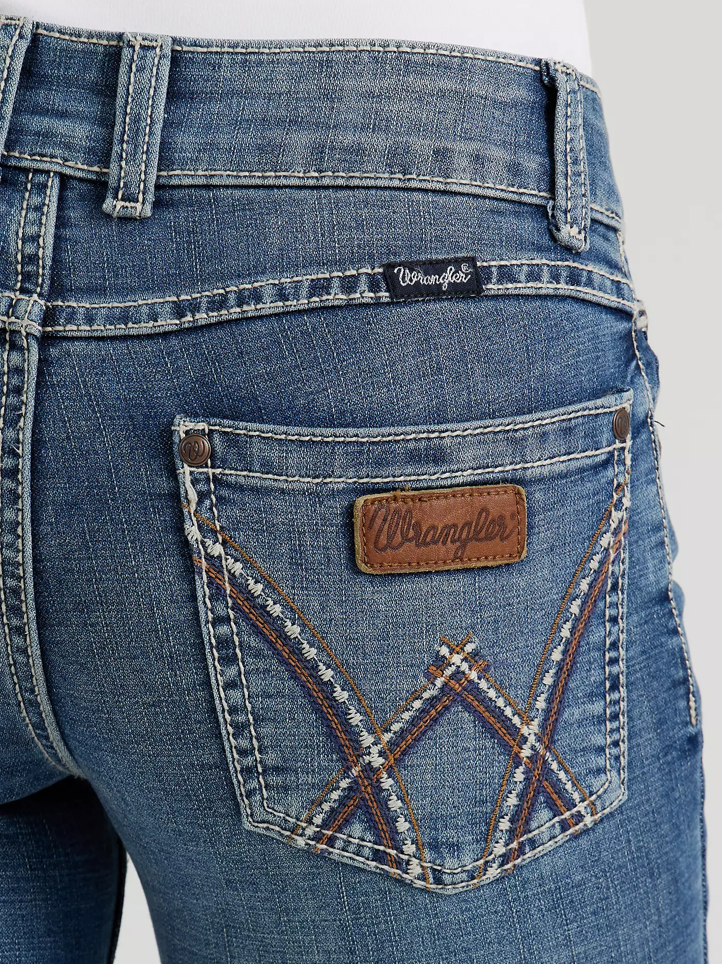 여성용 Wrangler 레트로® 메이 데드우드 진 상세 이미지 4