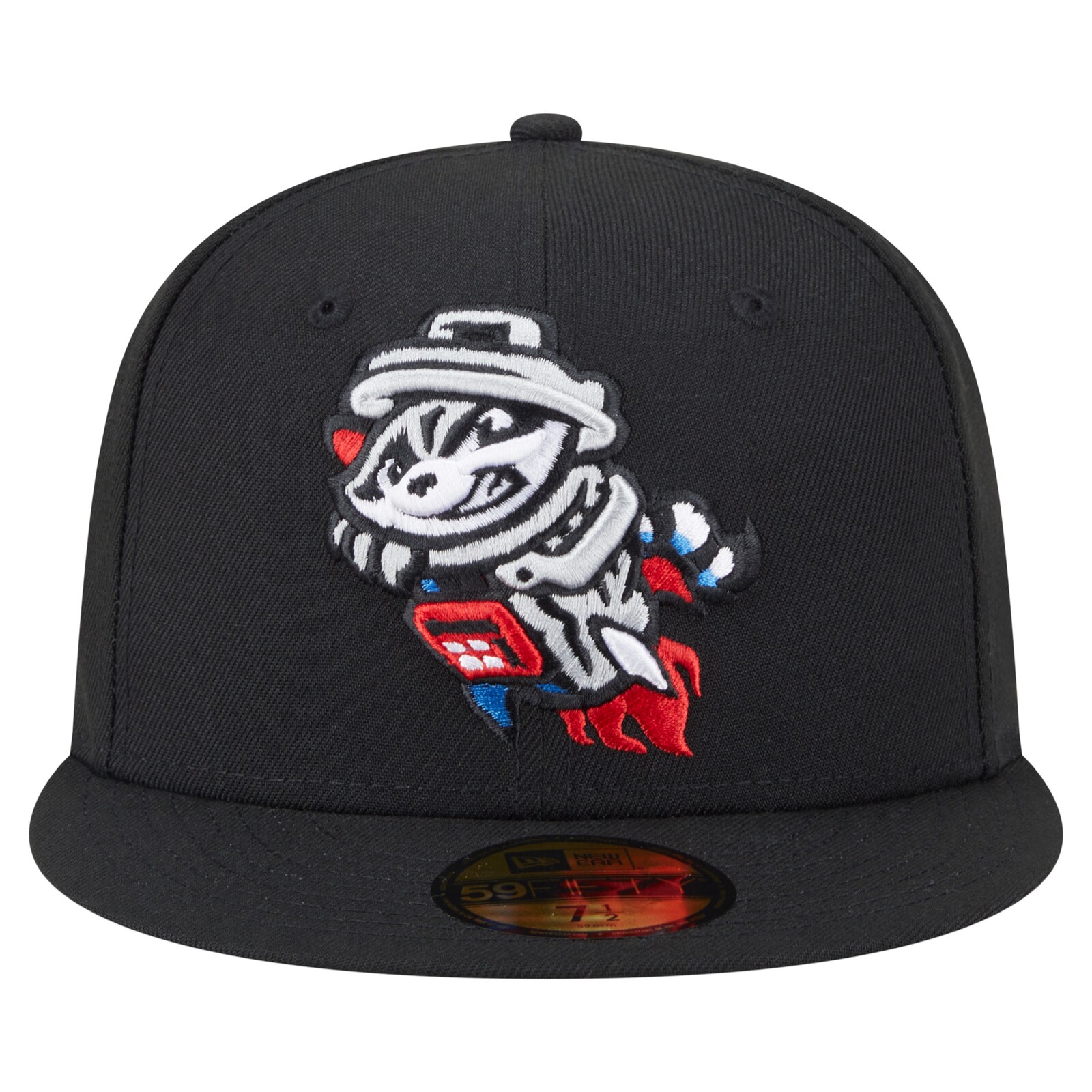 남성용 Rocket City Trash Pandas Authentic Collection 59FIFTY 피티드 모자 상세 이미지 3