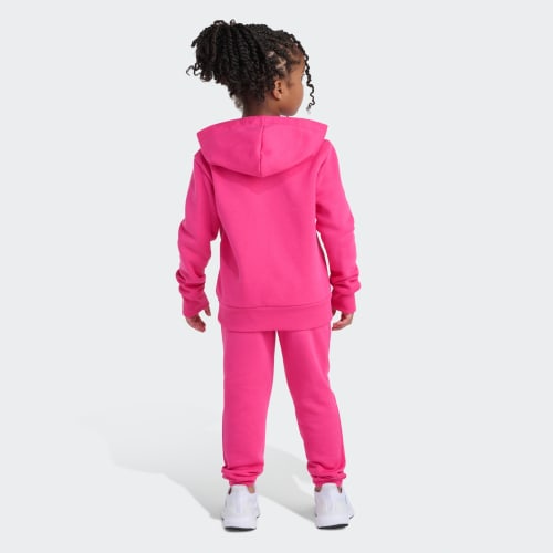 2-Piece Long Sleeve Fleece Pullover & Jogger Set 상세 이미지 2