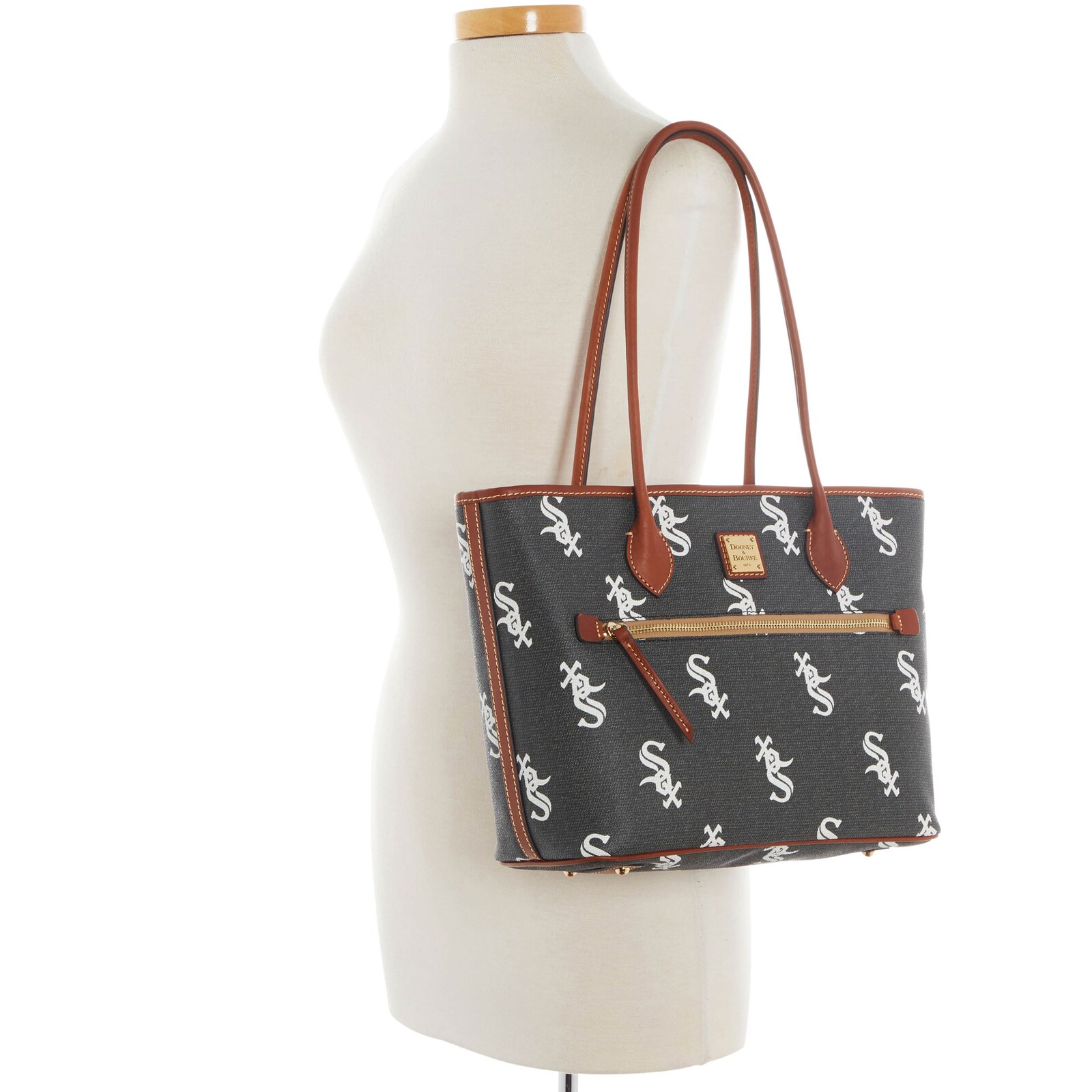 Chicago White Sox Dooney & Bourke Sporty Monogram 토트 상세 이미지 5
