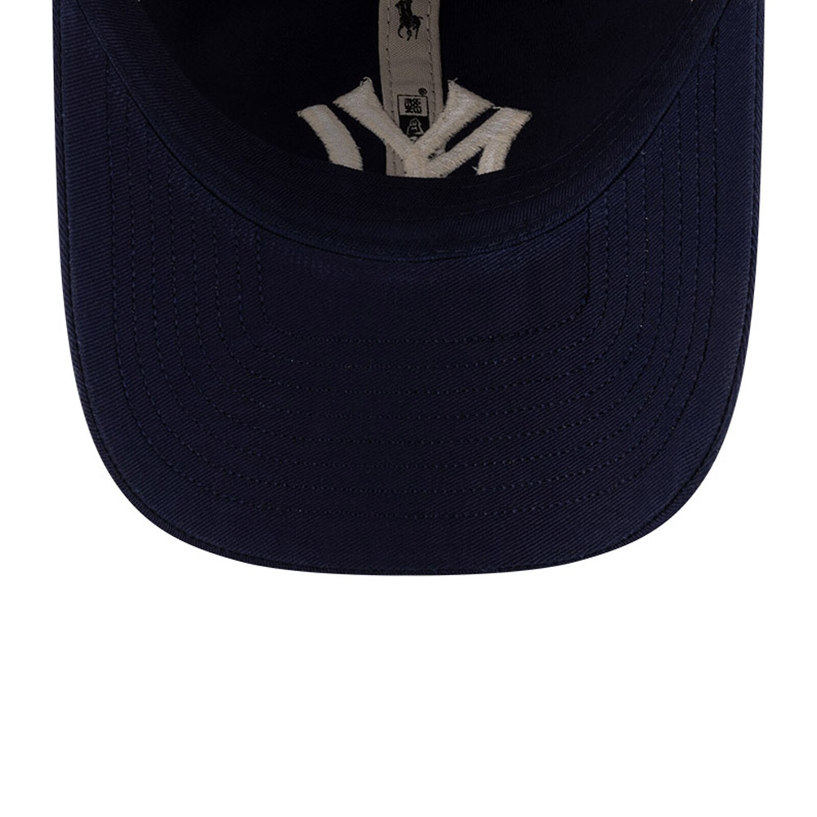 남성용 뉴욕 양키스 New Era x Ralph Lauren 네이비 9TWENTY 조절형 모자 상세 이미지 8