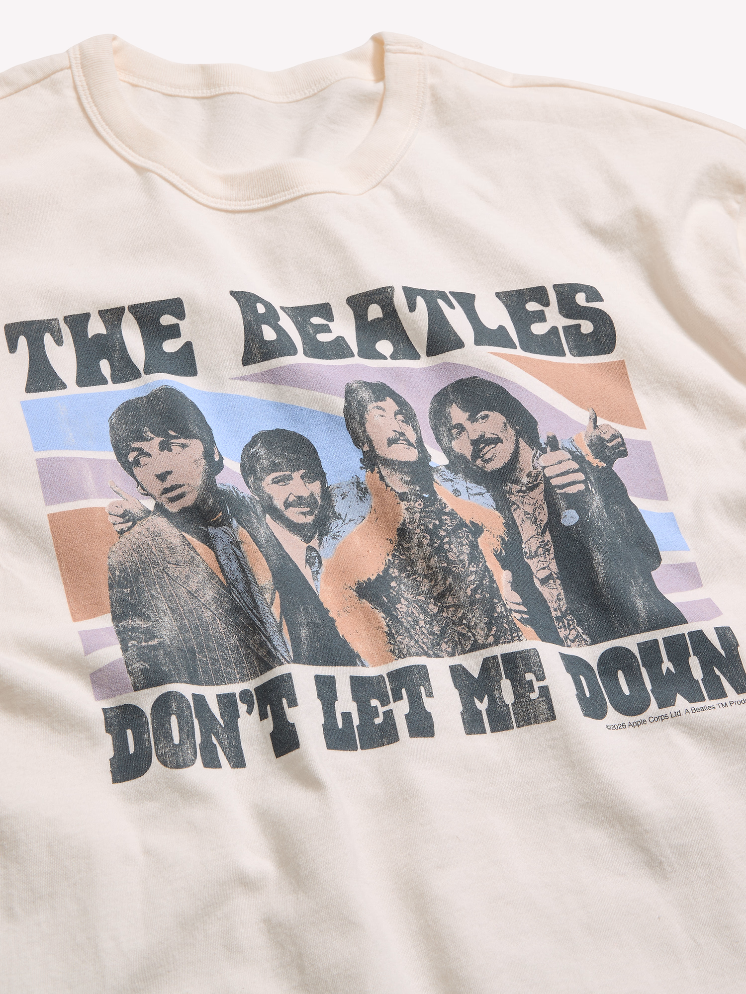 The Beatles™ 오버사이즈 튜닉 티셔츠 상세 이미지 4