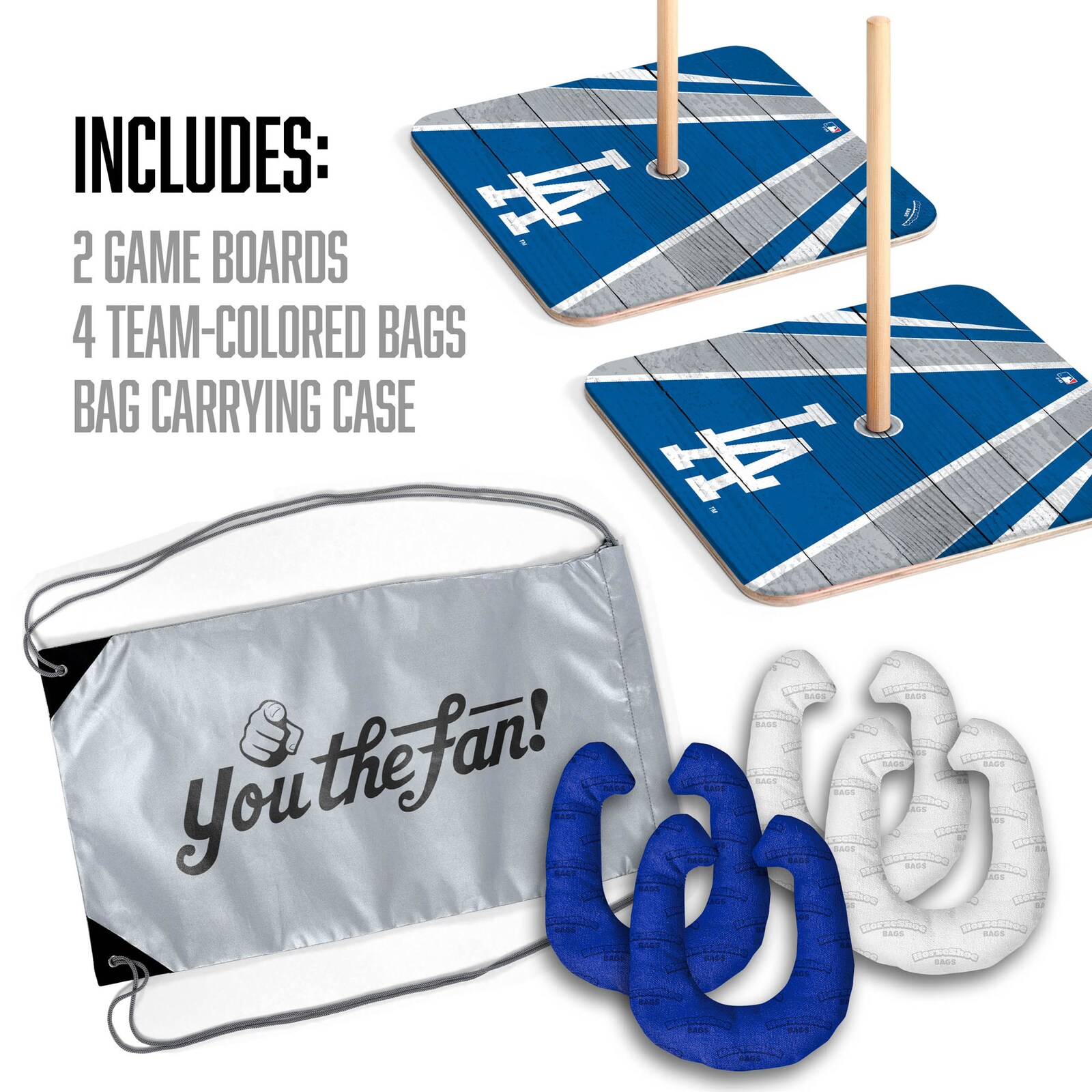 Los Angeles Dodgers IDNA 호스슈 백 게임 상세 이미지 4