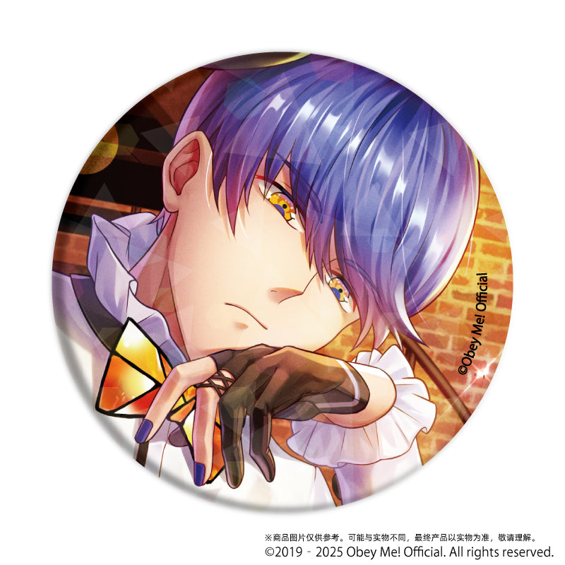 (1BOX=7)(Goods - Badge) Obey Me! 홀로그램 버튼 배지 (65mm) 08 (공식 일러스트) 상세 이미지 4