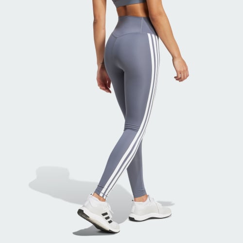 Optime Essentials 3-Stripes 7/8 Leggings 상세 이미지 2