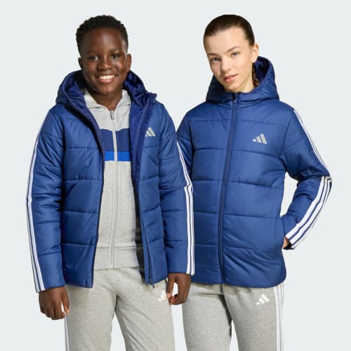 Essentials 3-Stripes Padded Jacket Kids 상세 이미지 2