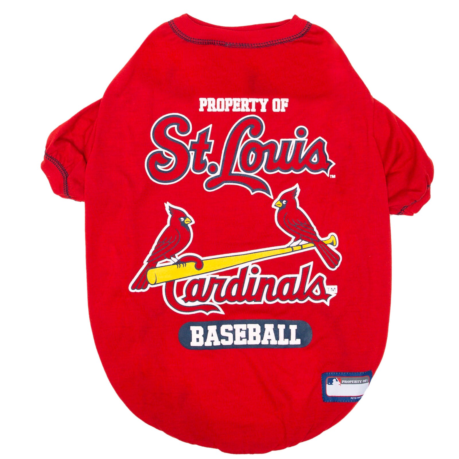 St. Louis Cardinals 반려동물 티셔츠