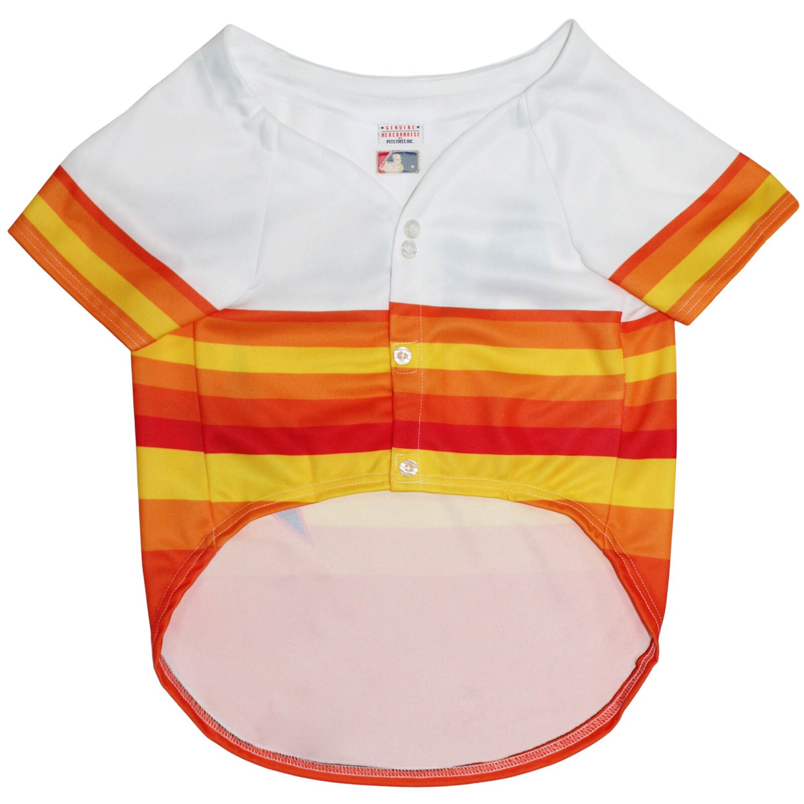 Houston Astros Cooperstown Collection 반려동물 유니폼 상세 이미지 2