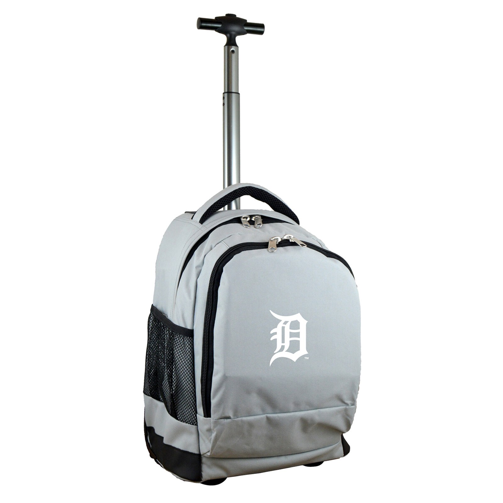 Detroit Tigers 그레이 19인치 프리미엄 바퀴형 백팩 상세 이미지 2