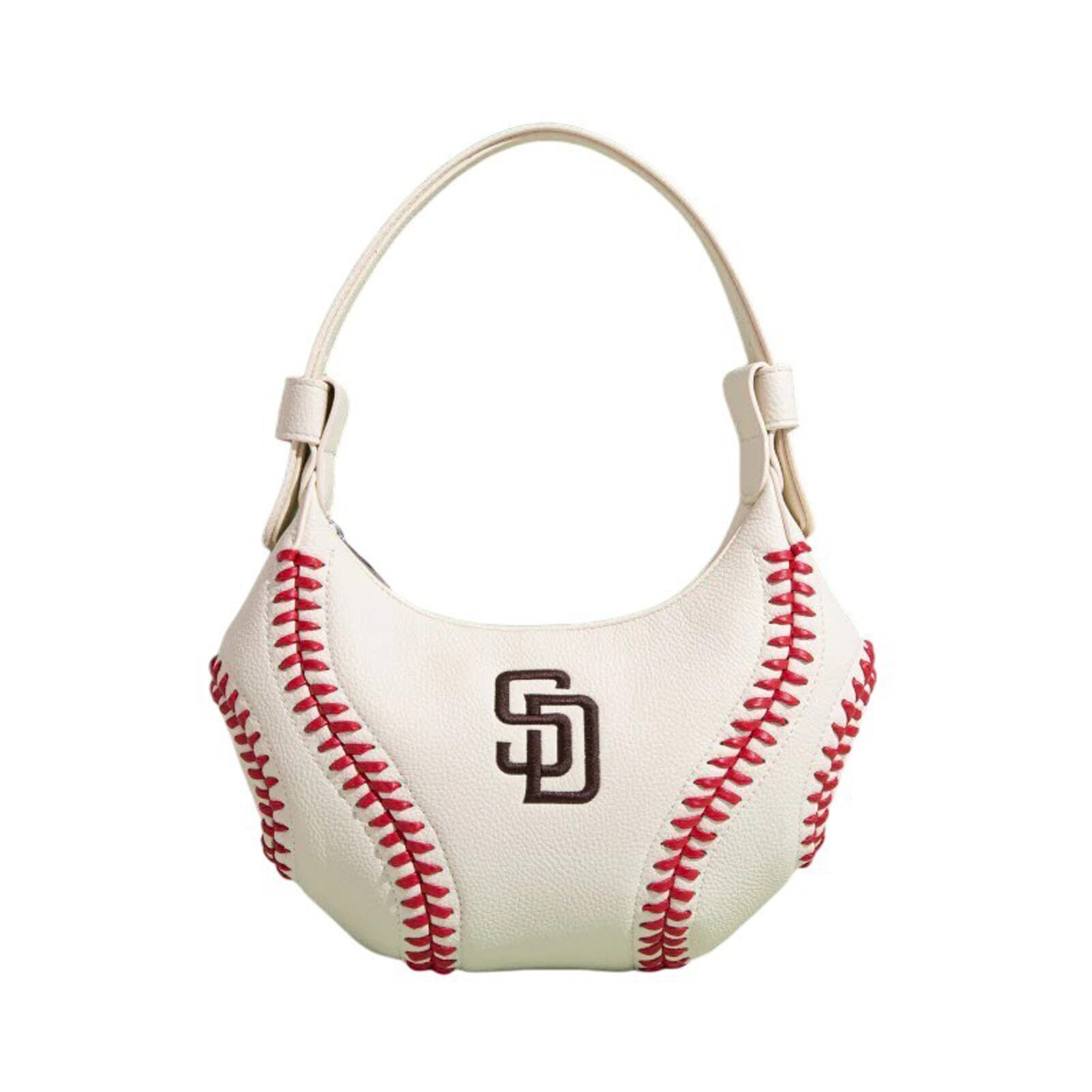San Diego Padres Montana West 숄더 호보 백 상세 이미지 2