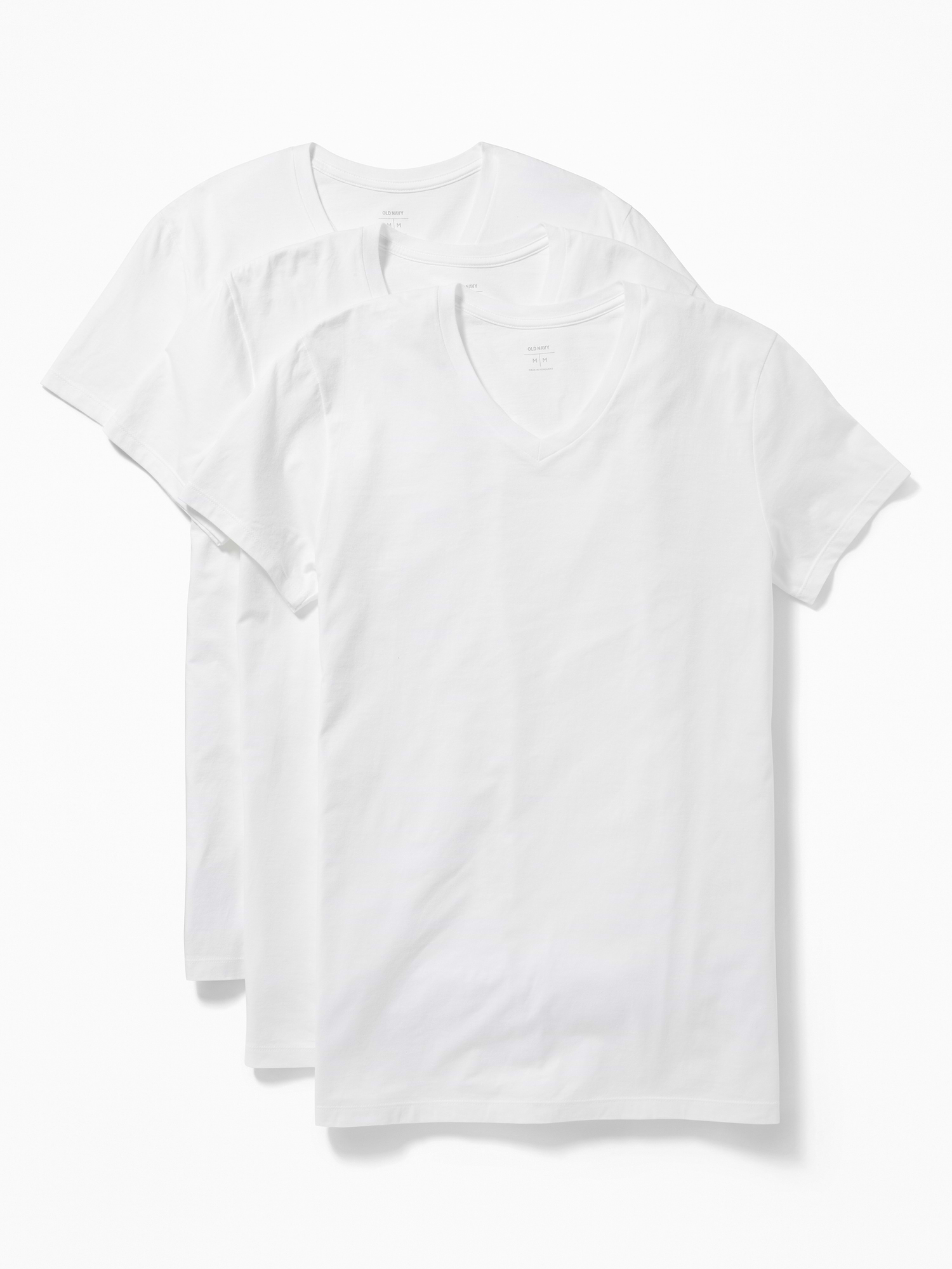 Go-Dry V-Neck T-Shirt 3-Pack 상세 이미지 2