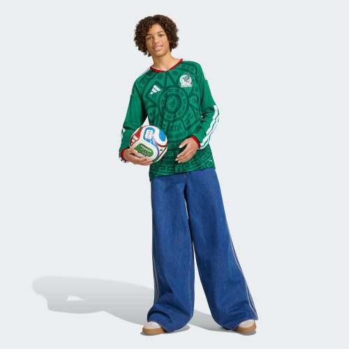 Mexico 26 Home Kids Long Sleeve Jersey 상세 이미지 3