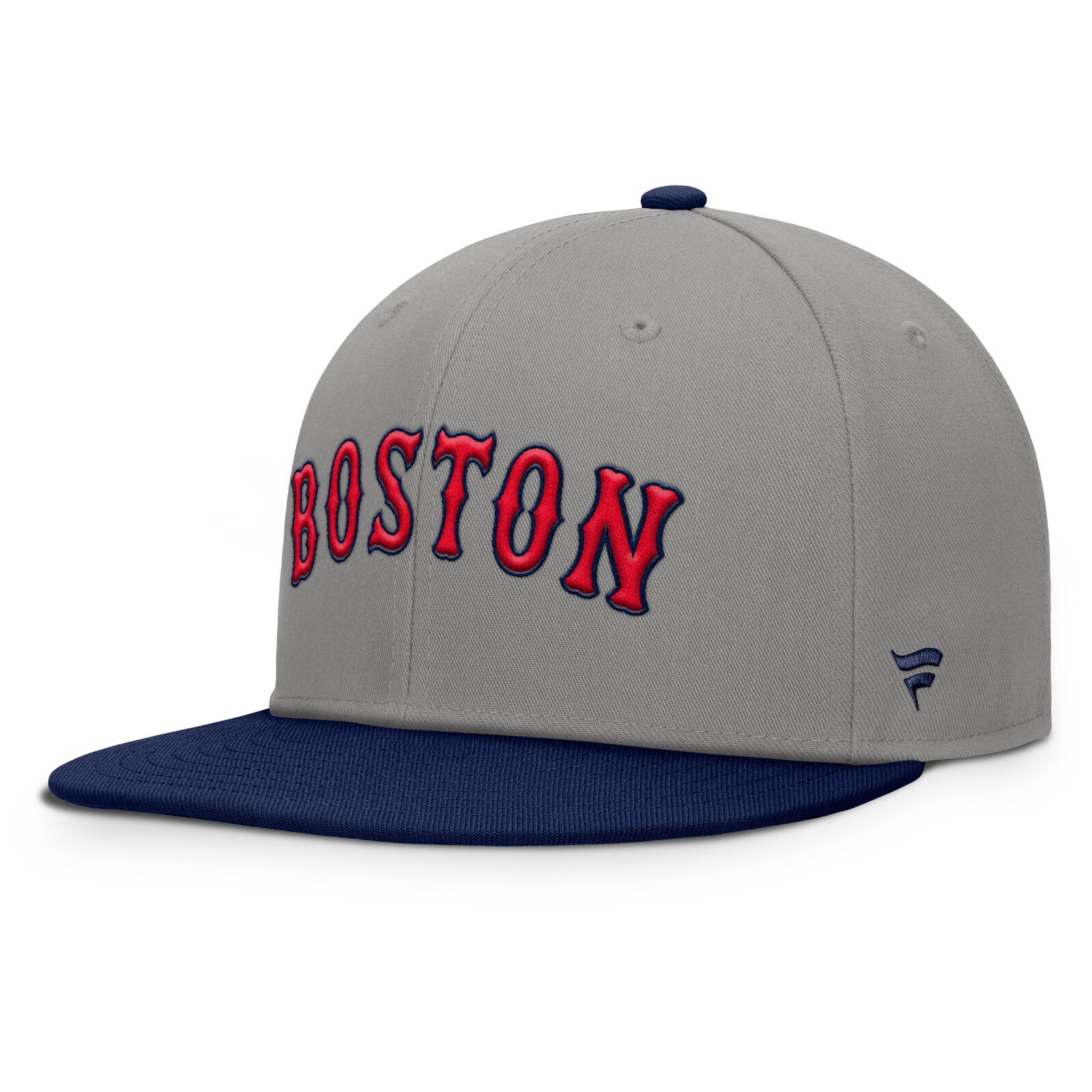 남성용 Boston Red Sox 그레이/네이비 클럽하우스 더그아웃 피티드 모자 상세 이미지 2
