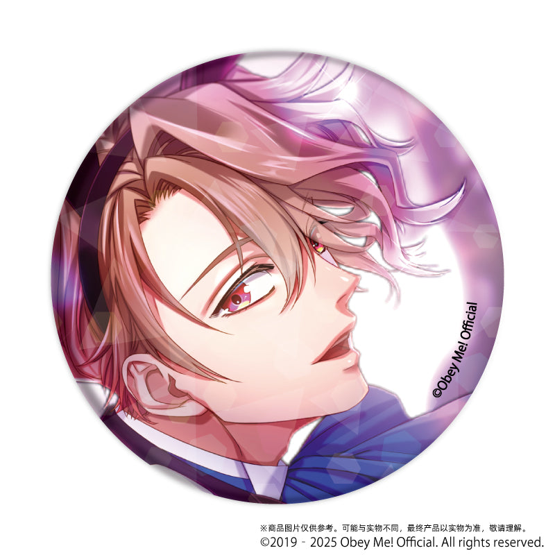 (1BOX=7)(Goods - Badge) Obey Me! 홀로그램 버튼 배지 (65mm) 08 (공식 일러스트) 상세 이미지 6