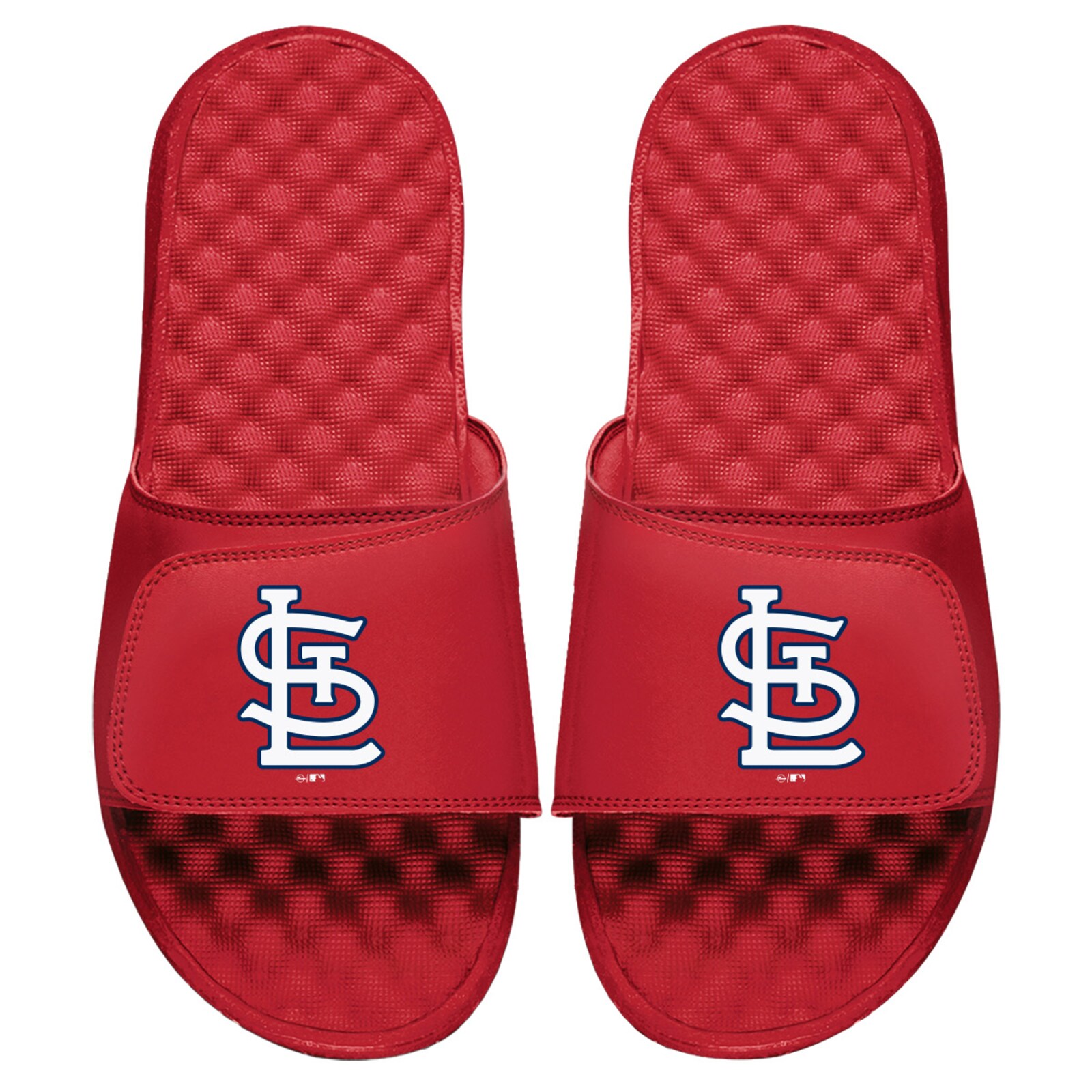 유소년 St. Louis Cardinals ISlide 레드 얼터네이트 로고 슬라이드 샌들