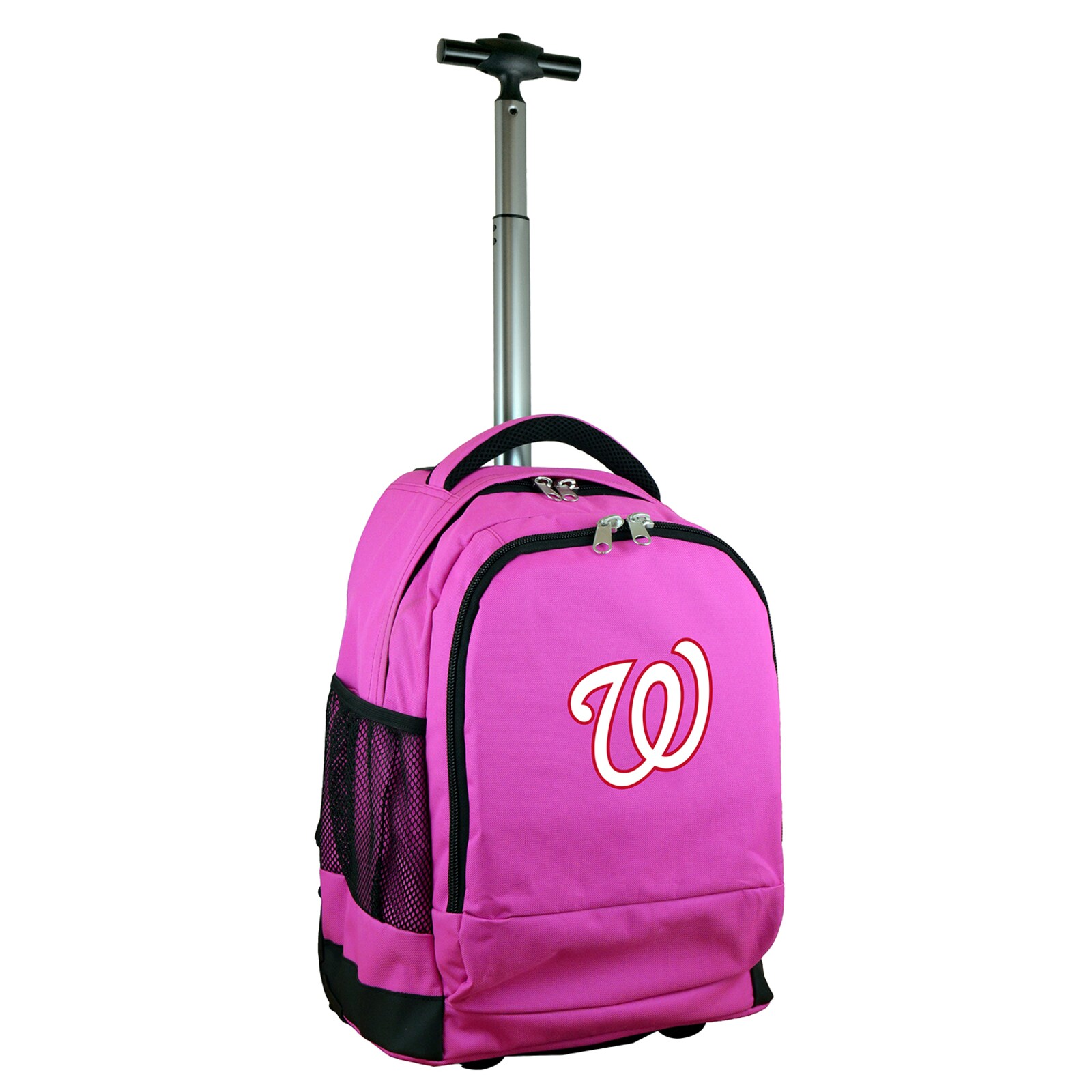 Washington Nationals MOJO 핑크 19인치 프리미엄 바퀴형 백팩 상세 이미지 2